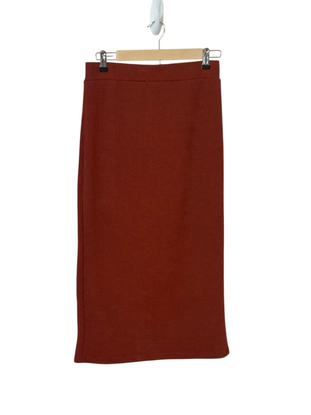 Paper Crane Rust Color Ribbed Midi Sweater Set. Size Medium. Great Condition!! - Picture 4 of 16